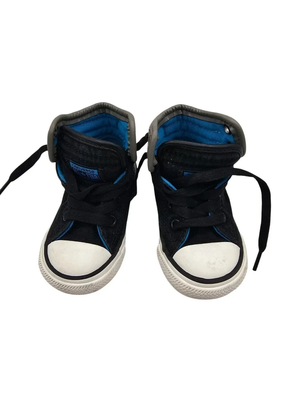 Converse Infants Chuck Taylor All Star High Street sneakers Sz 5 Black Gray